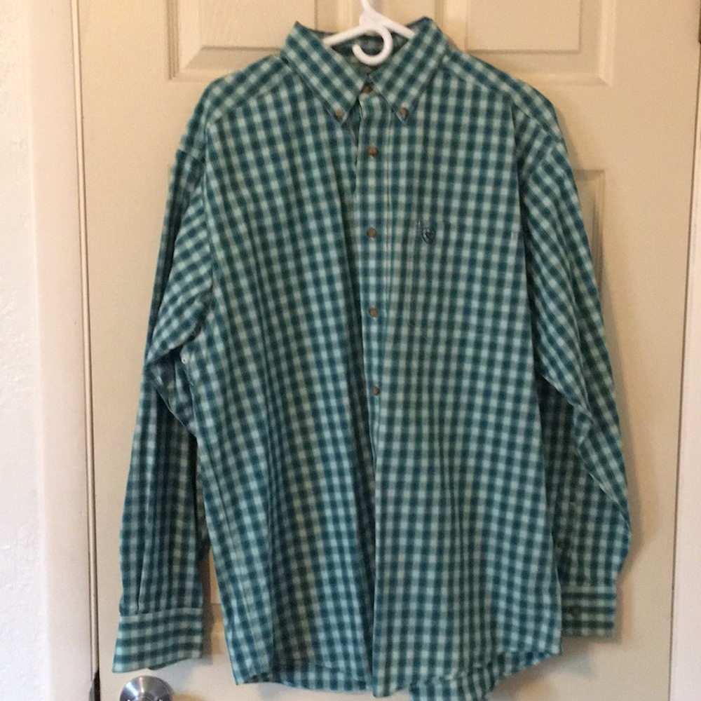 Ariat western wear dress shirt